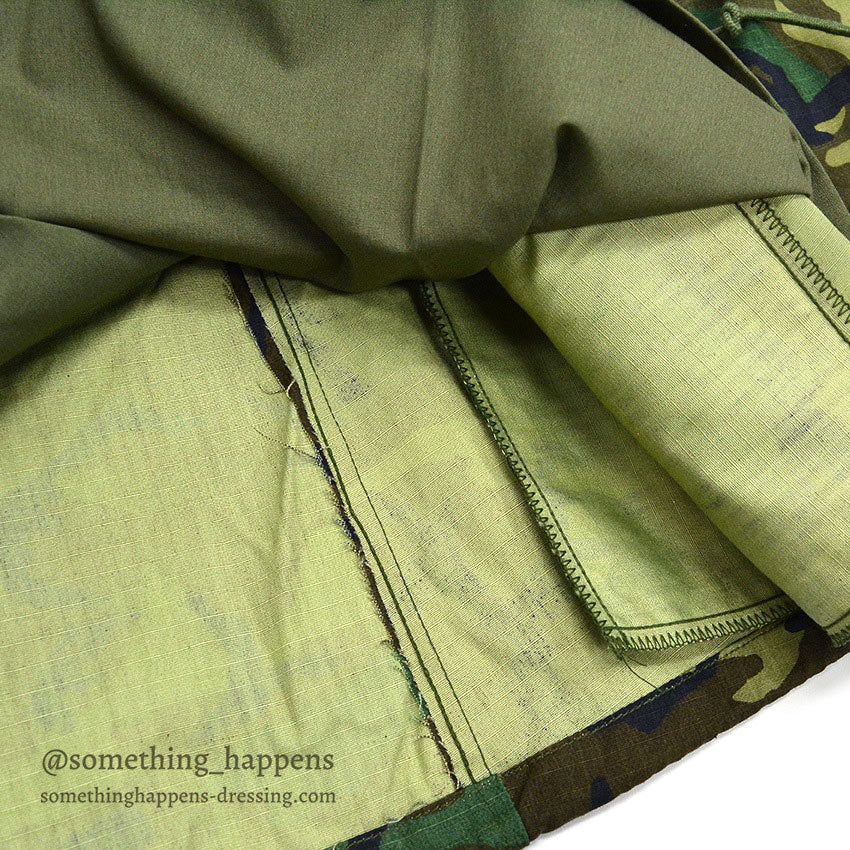 1980's DEDSTOCK CIVILIAN M-65 LC-1 LEAF CAMO JACKET / RDF... MR