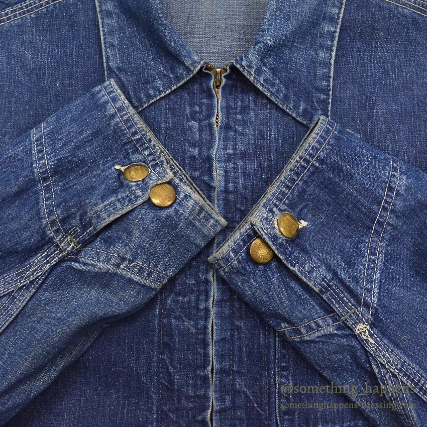 ~1960's BURLINGTON TYPE 91-B DENIM JACKET ... 40