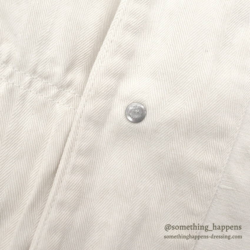 1930's Lee NRA LABEL HBT SHOP COAT... 42