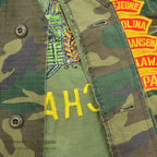 ~1980's USMC OKINAWA EMBROIDERY TOUR VEST / HEAVY EQUIPMENT MECHANIC...