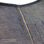 1920's~ DENIM HUNTING VEST / UNUSUAL, EXTREMELY RARE...
