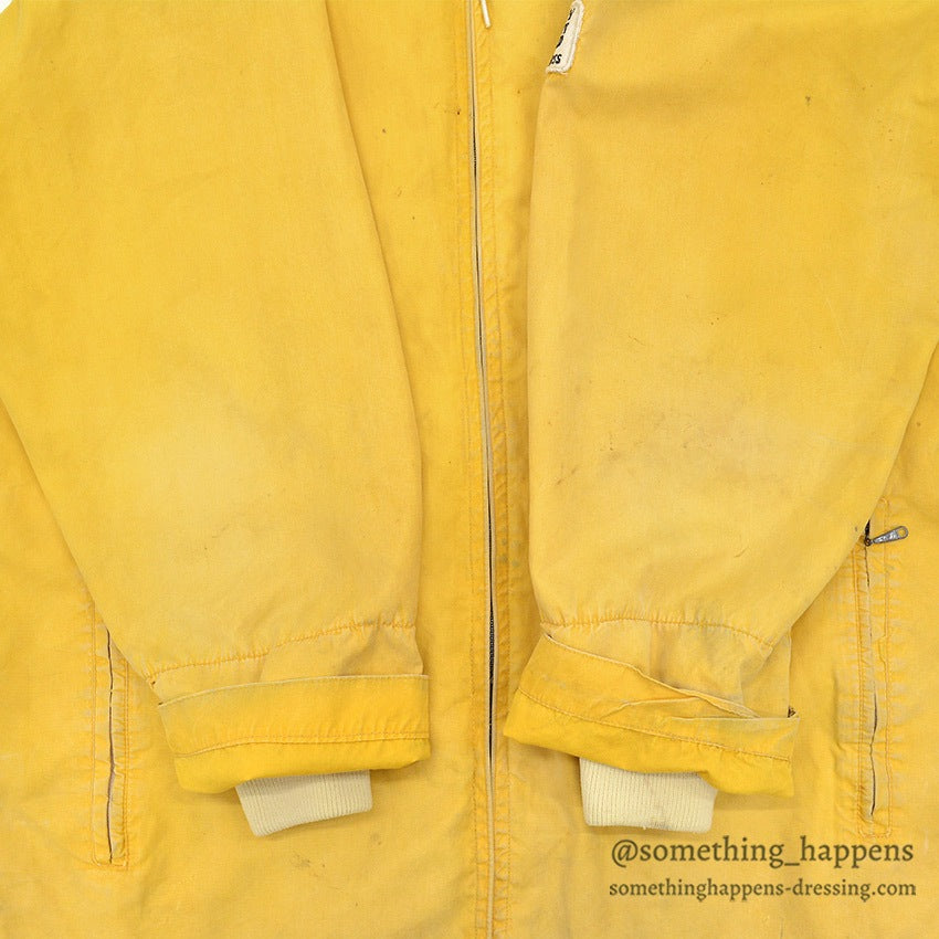 1960's REI ALPINE PATROL VENTILE PARKA / YELLOW...