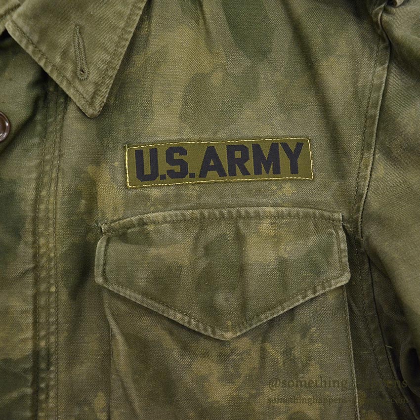 1950's U.S.ARMY M-1951 HAND PAINTED CAMO JACKET ...