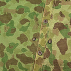 1940's U.S.M.C. WW2 P-44 DUCK HUNTER CAMO TWO-TONE HBT JACKET / MINT CONDITION ... 38