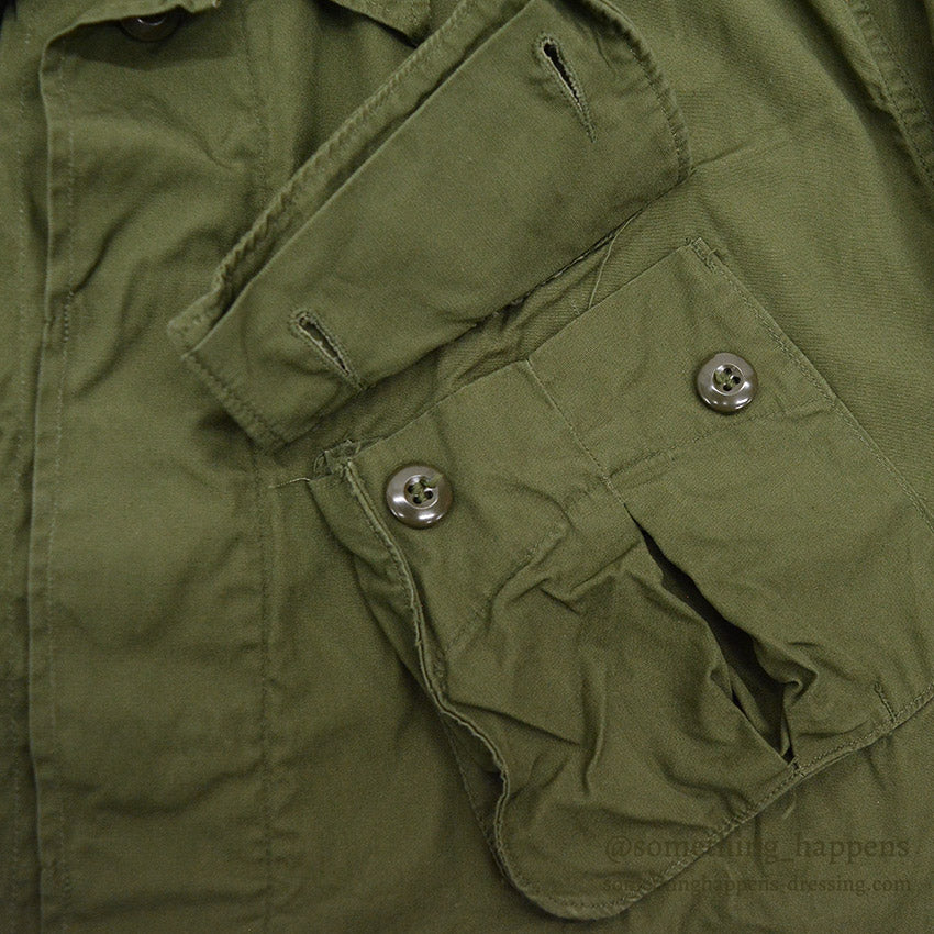 1960's USARMY JUNGLE FATIGUE JACKET 2nd / STENCILED BACK... LR