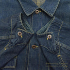1930's UNKNOWN DENIM COVERALL / THICK DENIM ...