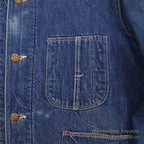 1960's NATIONAL MASTER DENIM COVERALL / BLANKET LINED...