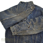 1960's LEVI'S 558 DENIM VEST / CHOPPED SLEEVE... 42