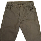 60's Levi's 800D BIG-E Twill Pants... Actual measurements: W35.5 x L31