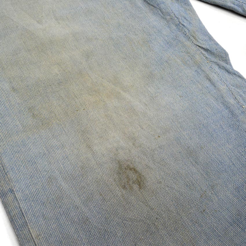 〜40's Auto Brand ピンチェック ワークパンツ レア!! 実寸 W35×L29