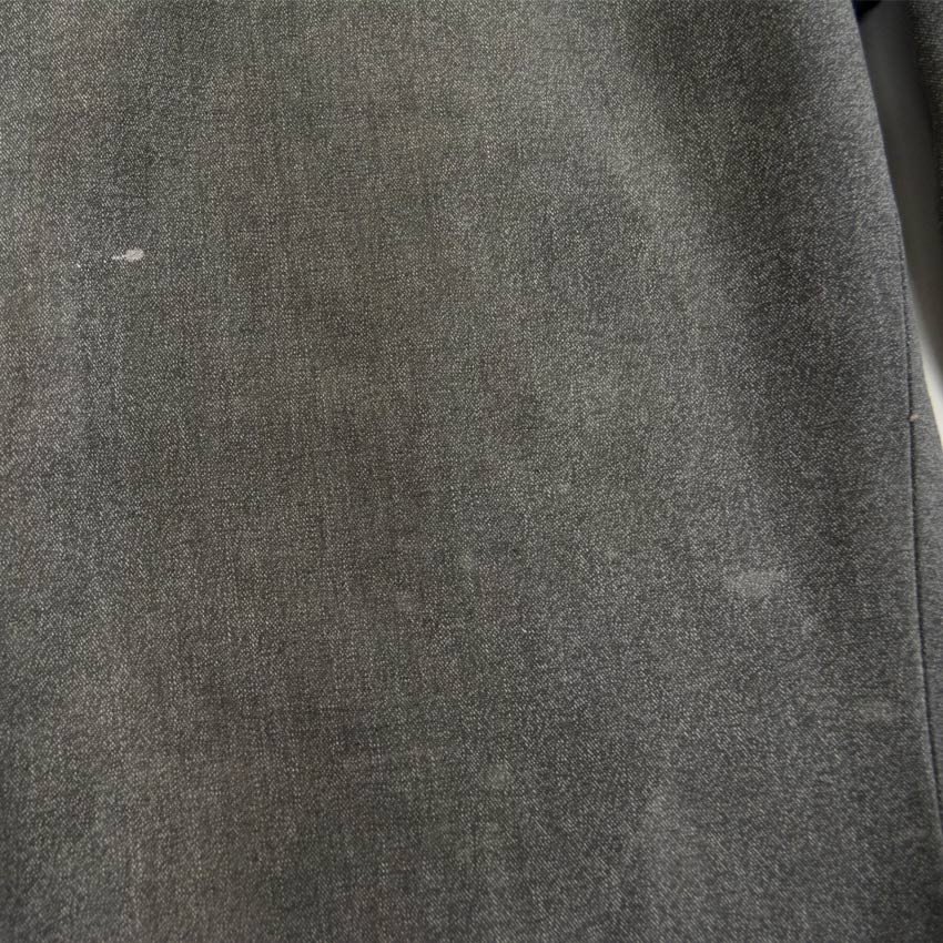 〜50's ごま塩 ブラックシャンブレー ワークパンツ... 実寸 W34×L28