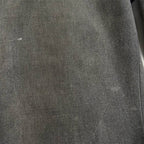 〜50's ごま塩 ブラックシャンブレー ワークパンツ... 実寸 W34×L28