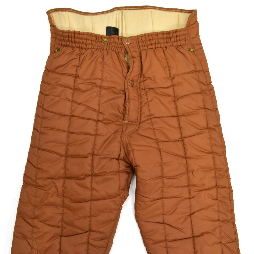 60's RefrigiWear Quilted Pants, Mint Condition... Size S