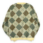 60's Jantzen Mohair Argyle V-Neck... L