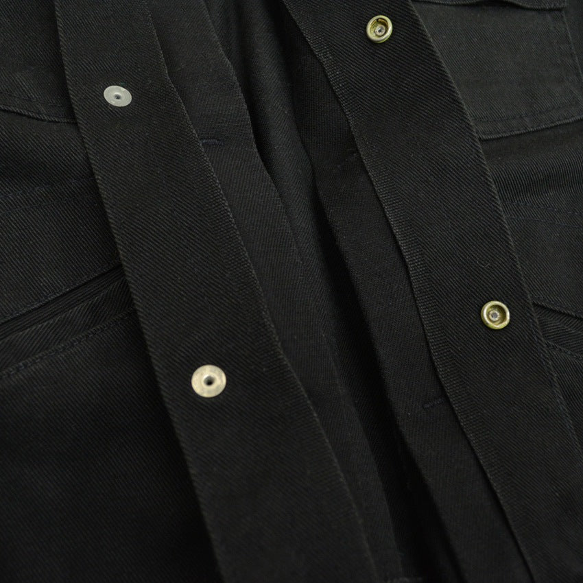 ~70's JC.PENNEY Twill Jacket, Black!! Rare Color...