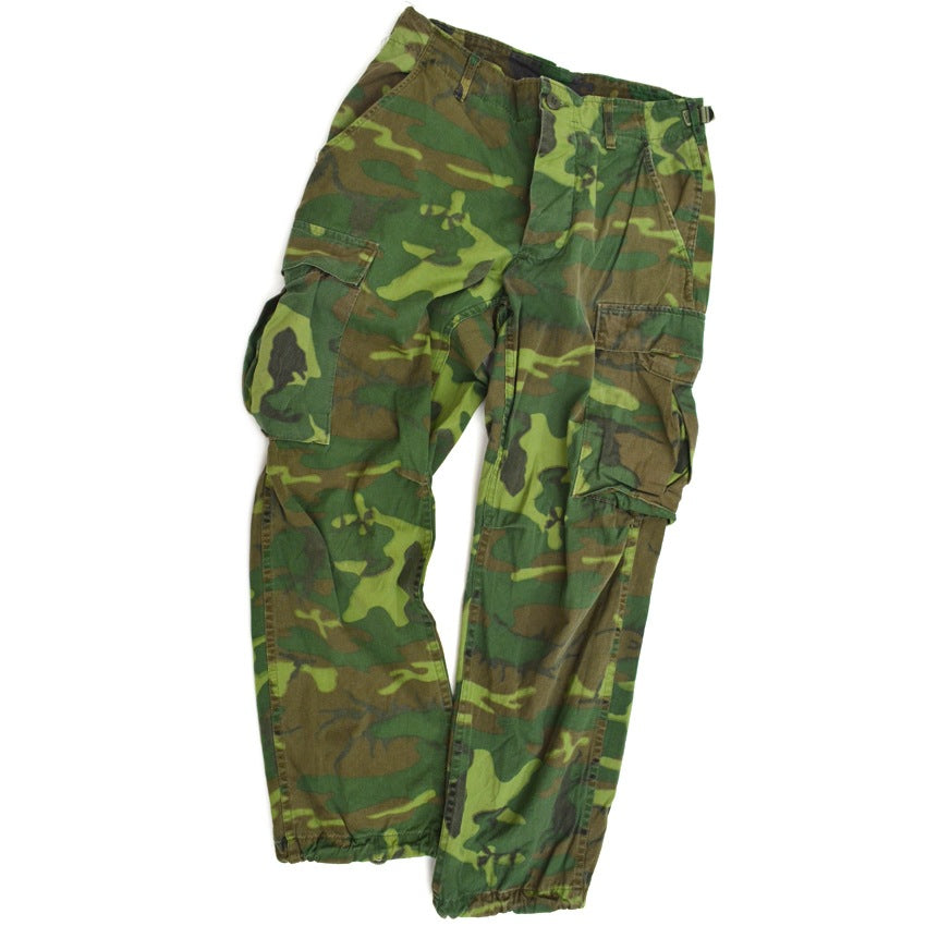70's U.S.ARMY ERDL×LC ミックスリーフ パンツ スペシャル ... SMALL-SHORT