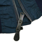 90's Deadstock Alpha MA-1 Flight Jacket Navy ... SMALL