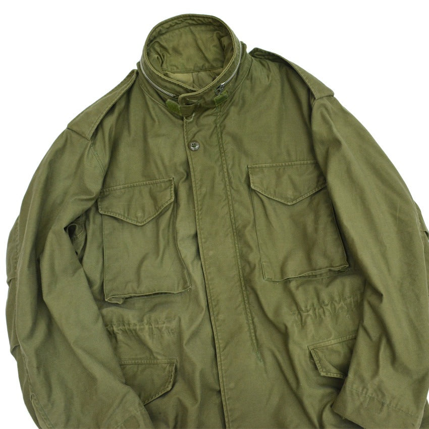 60's US ARMY M-65 2nd Aluminum Zipper... MS