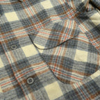 70's Deadstock PENDLETONPlaid Wool Shits  ... M