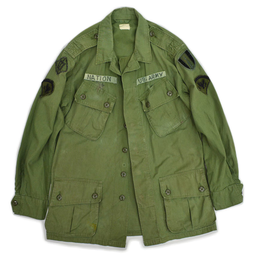 60's US ARMY Jungle Fatigue First... S