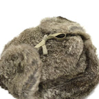 ~70's Russian Rabbit Fur Hat...56cm