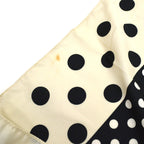 Deadstock Old Polka Dots 白黒 スカーフ ...