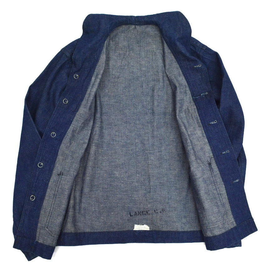 1940s US Navy Shawl Collar Denim Jacket, Mint Condition...
