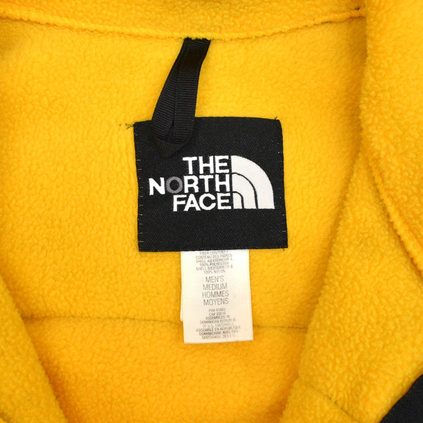 90's THE NORTH FACE Denali Jacket, Yellow... M