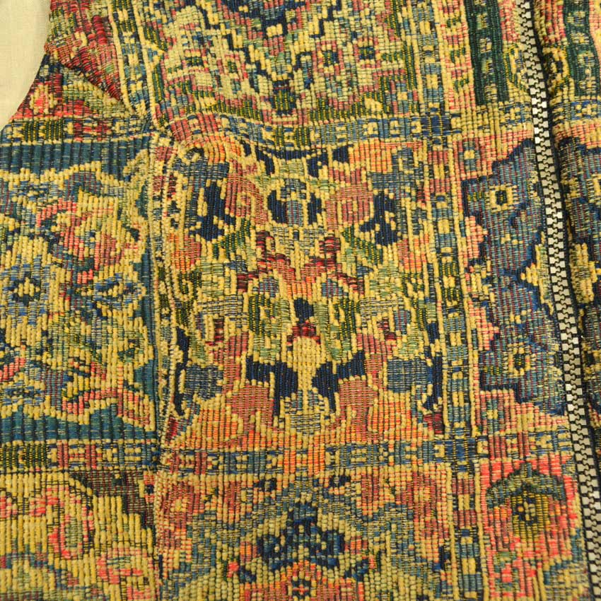 90's ORVIS Gobelin Tapestry Zip-Up Vest... L