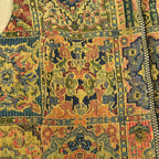 90's ORVIS Gobelin Tapestry Zip-Up Vest... L
