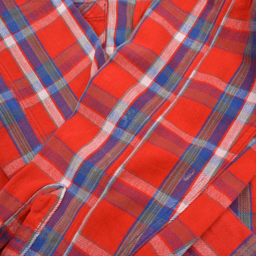 ~60's PILGRIM Flannel Shirt with Gusset... L