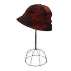 ~40's JCPENNEY Co. PLAID HUNTER HAT...
