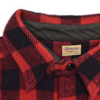 1930s- SPAIDE chin strap wool shirt...