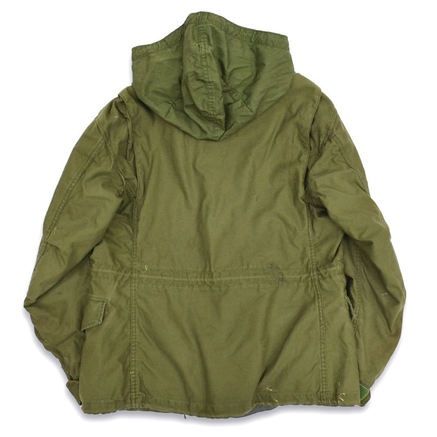 60's US ARMY M-65 2nd type, gray liner... SHORT-SMALL