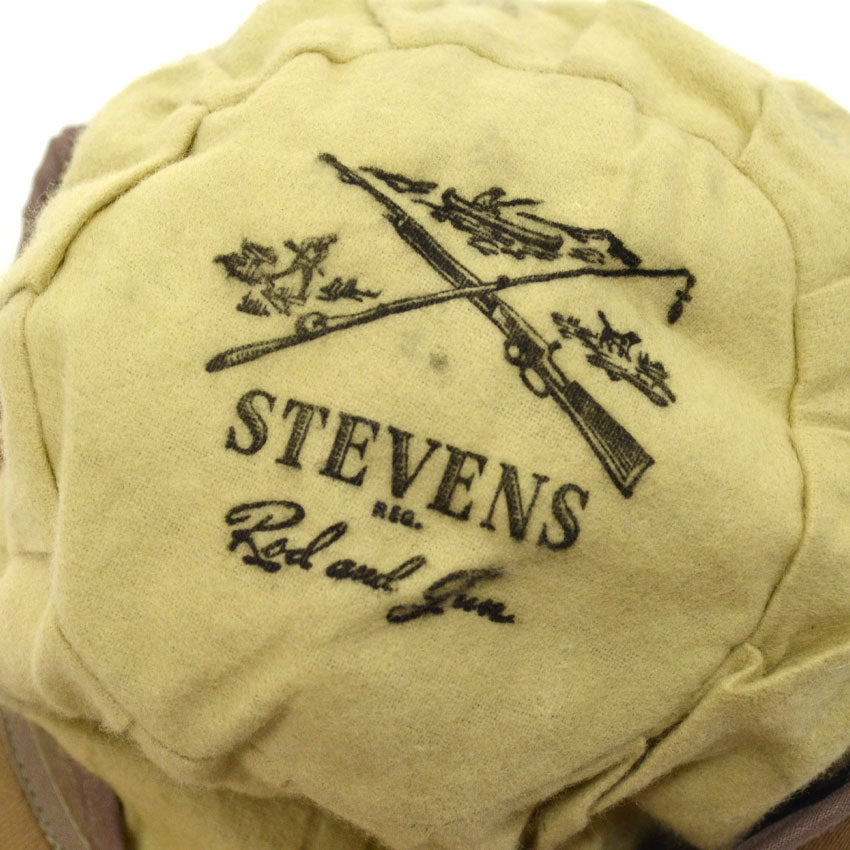 ~60's Deadstock STEVENS 'Rod and gun' Fishing Cap...