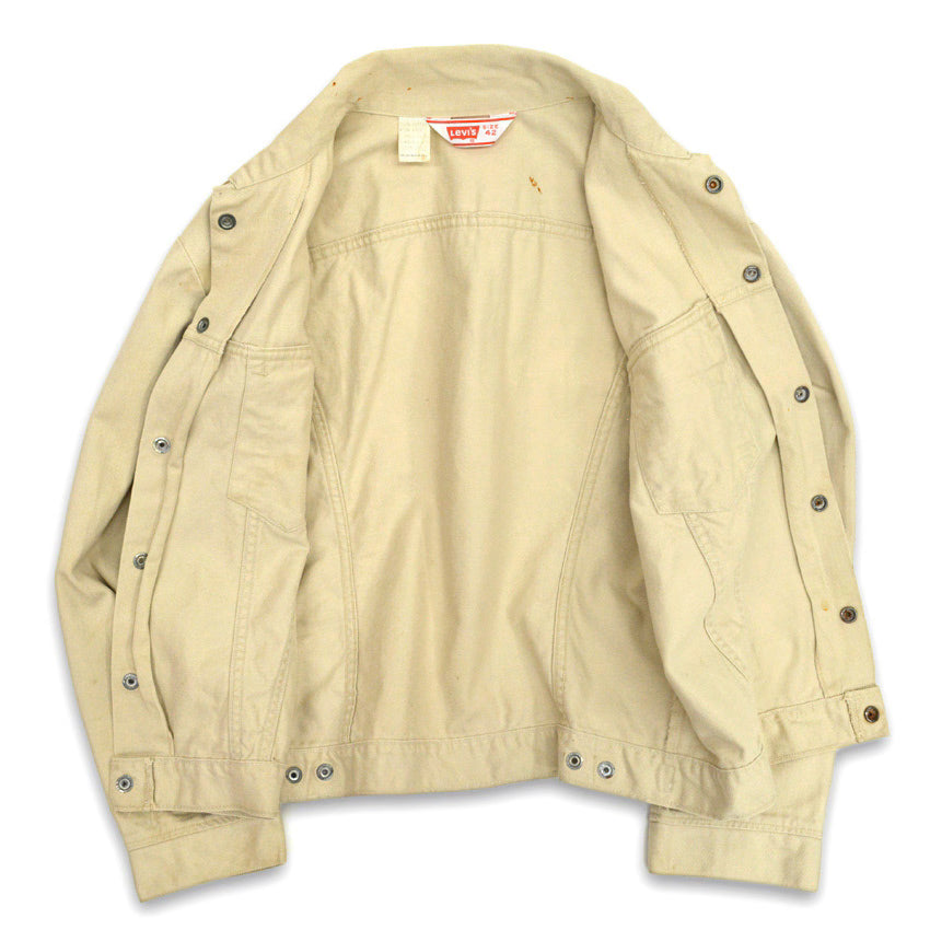 70's Levi's 70505 Off-white Katsuragi Jacket... Size 42