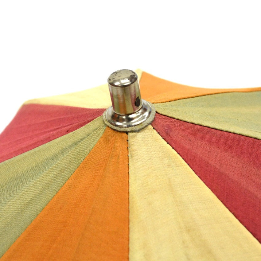 50's~ CRAZY PATTERN HEADBAND PARASOL Made in JAPAN...