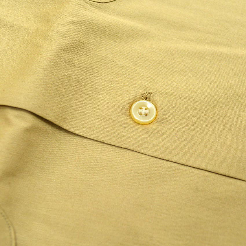 50's~ Deadstock GOLD STAR POPLIN S/S SHIRT...M