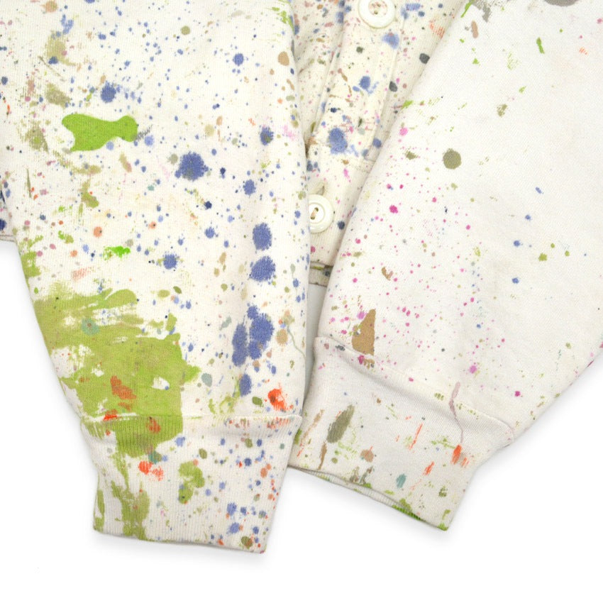 〜80's High sense of beauty Hand Painted Cotton Cardigan ...
