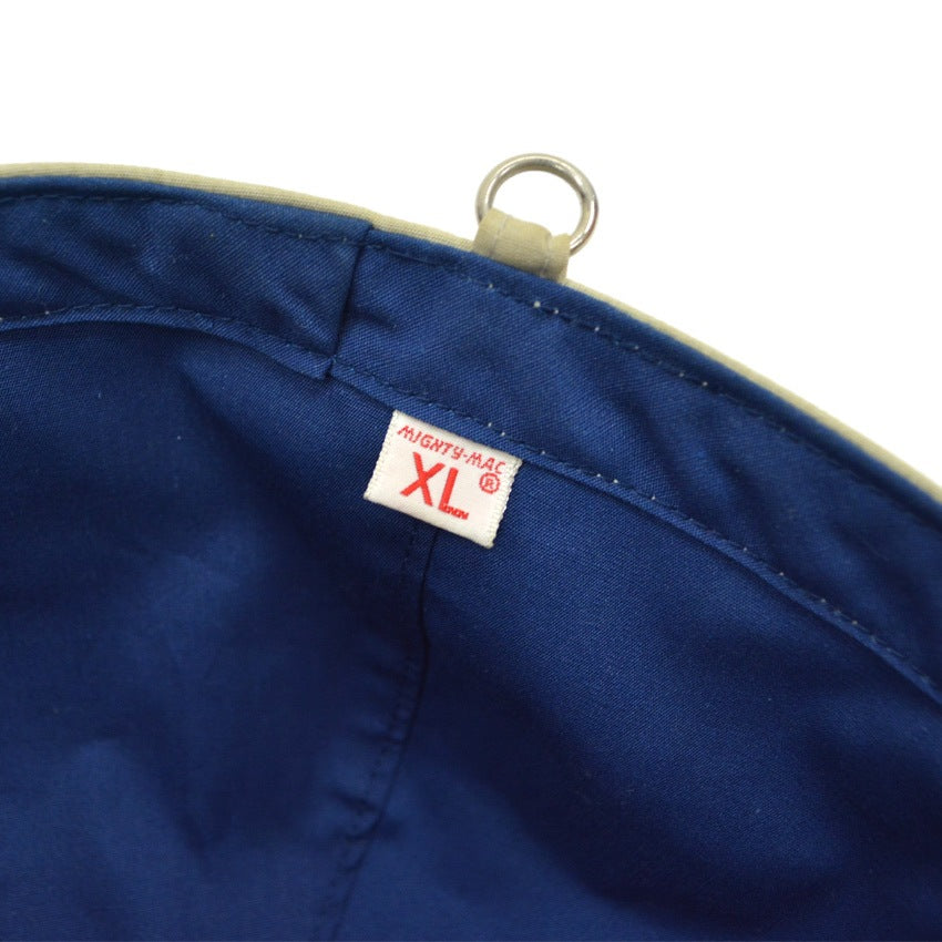 70's- MIGHTY MAC Long Brim Fishing Cap... XL