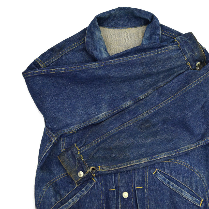 60's PENNEY'S FOREMOST Four Pockets Denim Jacket...