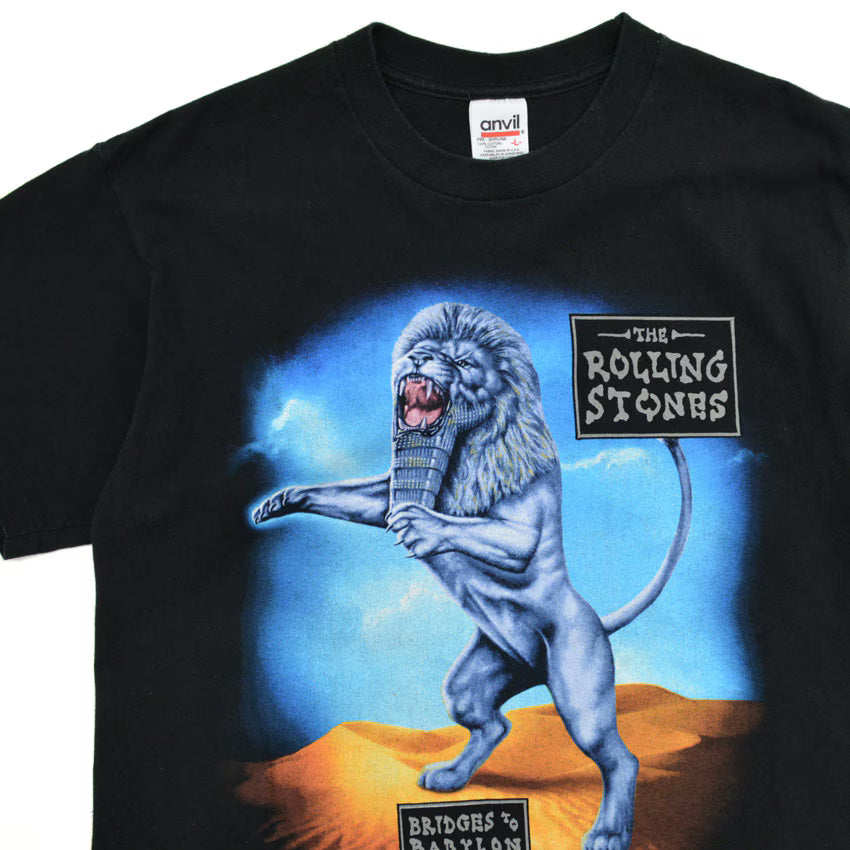 90's Anvil 'The Rolling Stones' BRIDGE TO BABYLON 97/98 T-shirt... L