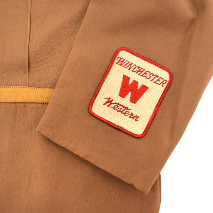 60's david church No Collar Gabardine Shooting Jacket...