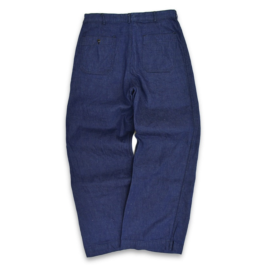 60's USNAVY DUNGAREE DENIM TROUSERS... MINT
