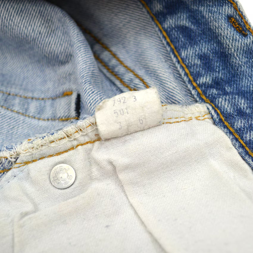 70's〜 Levi's 501 66後期 手書きスマイル ... W30 L28