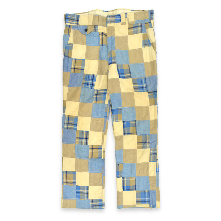 70's Resilio Soft Crazy Patchwork Pants... W37 L28