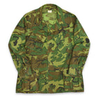60's US ARMY ERDL Early Non-Ripstop Jungle Fatigue Jacket ... LR