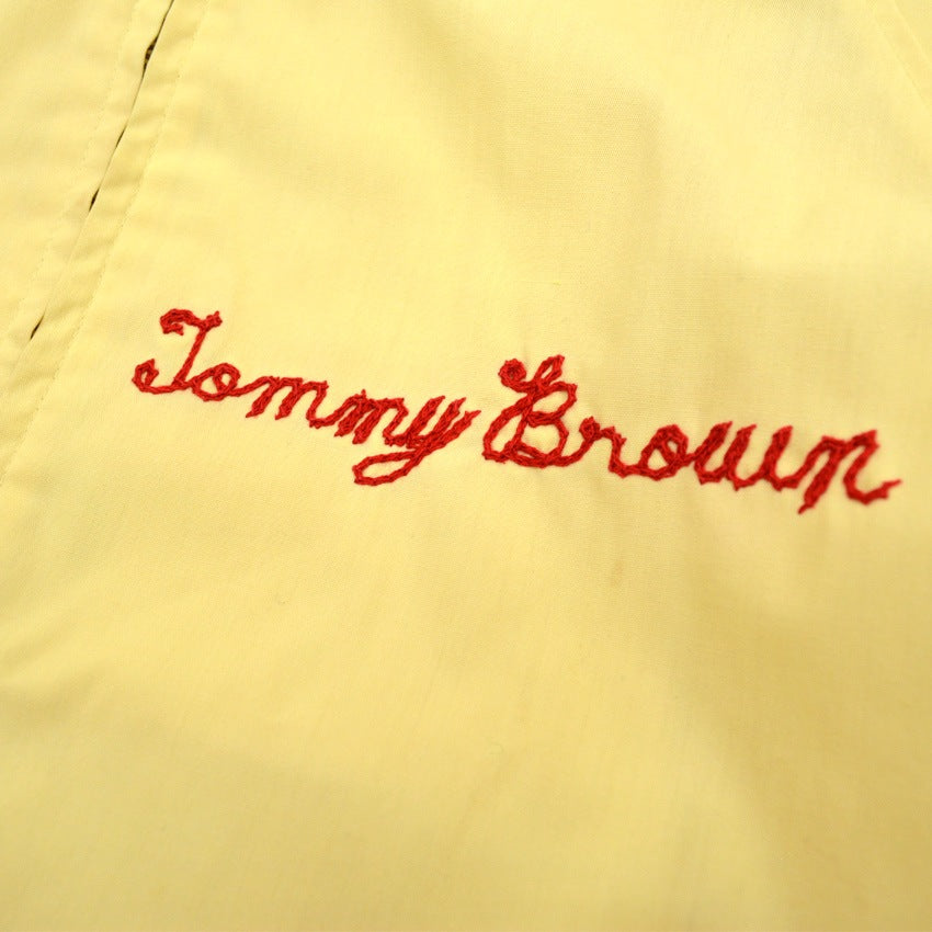 ~60's CAMPUS 6-tier embroidered Shriner jacket... M-LONG