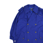 〜90's Ralph Lauren 馬タグ Cotton Trench Coat Dark Blue ... M