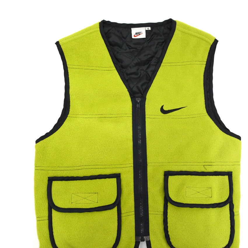 90's NIKE Bootleg Fleece Vest...M